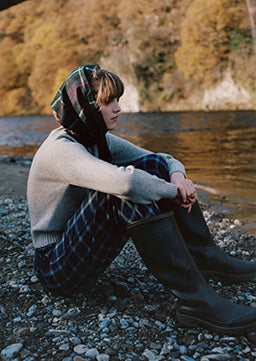 Dark Navy Gauzy Cashmere Travel Stole | Cashmere Accessories