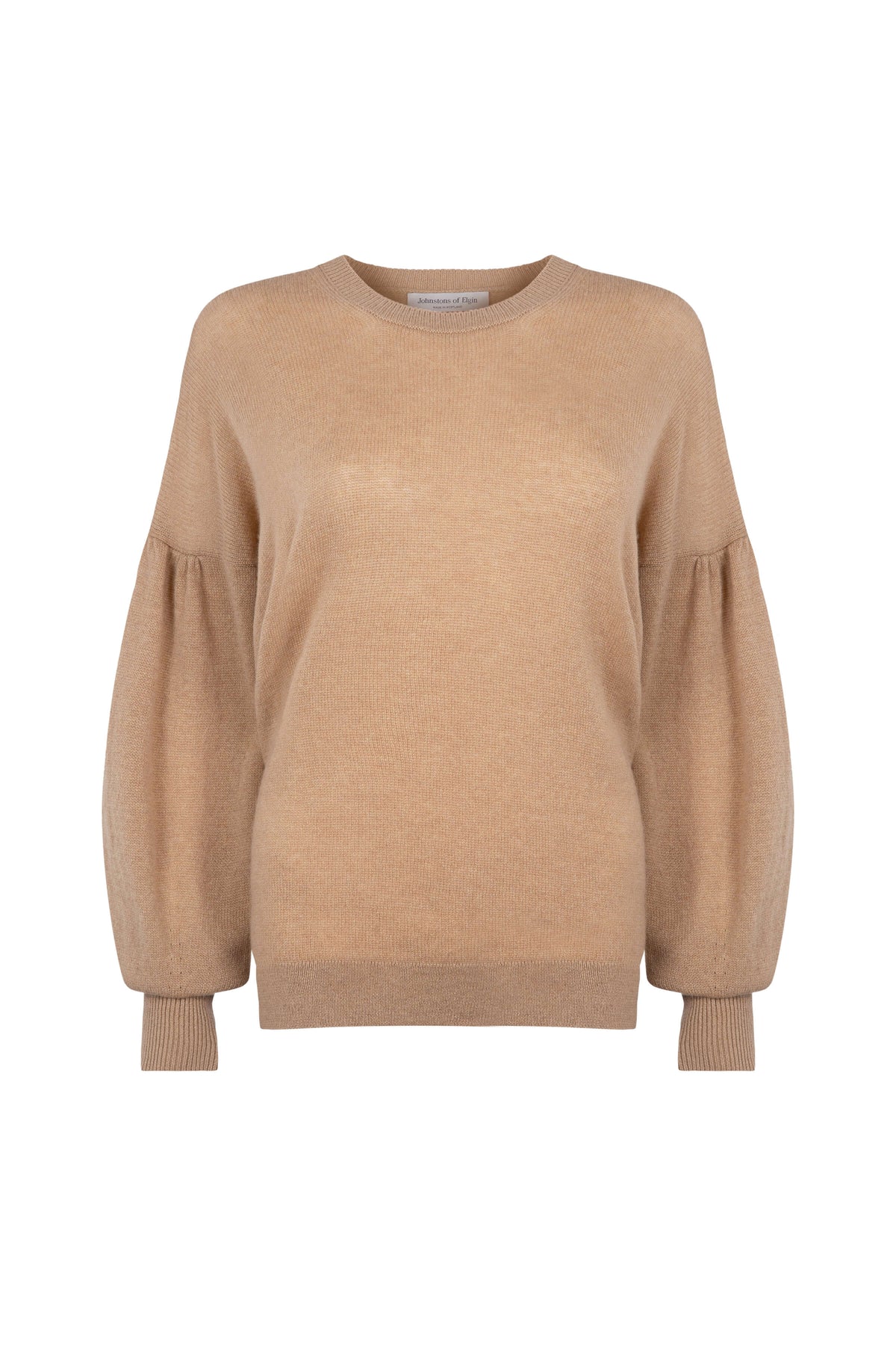 Balloon Sleeve Cashmere Jumper