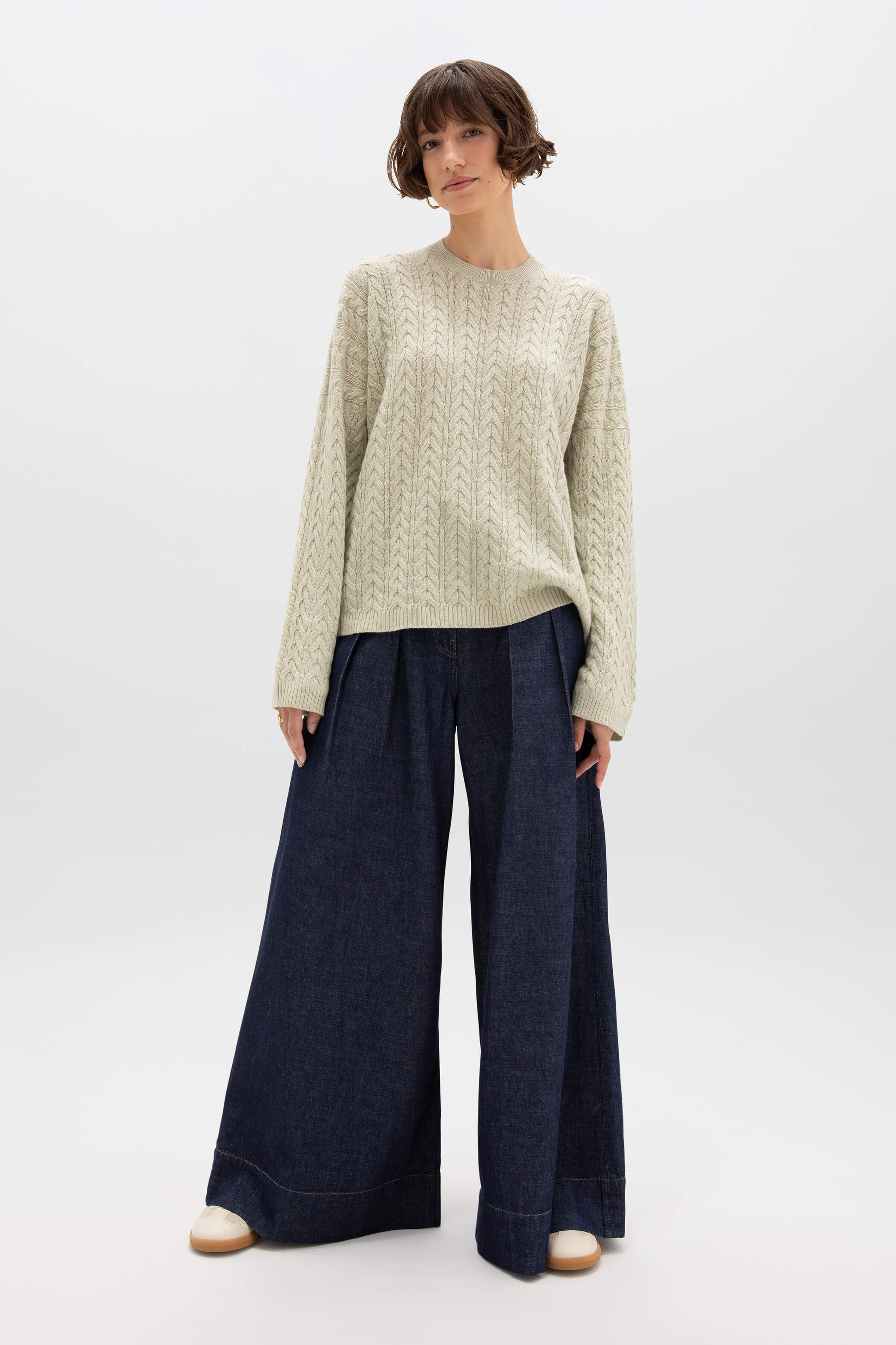 Hotsell Il gufo italy wool cashmere sweater boden pants