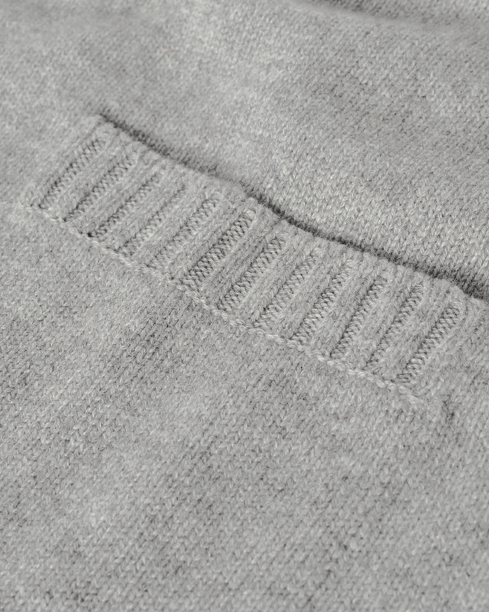 Relaxed Women's Grey Cashmere Cardigan | Women's Cashmere