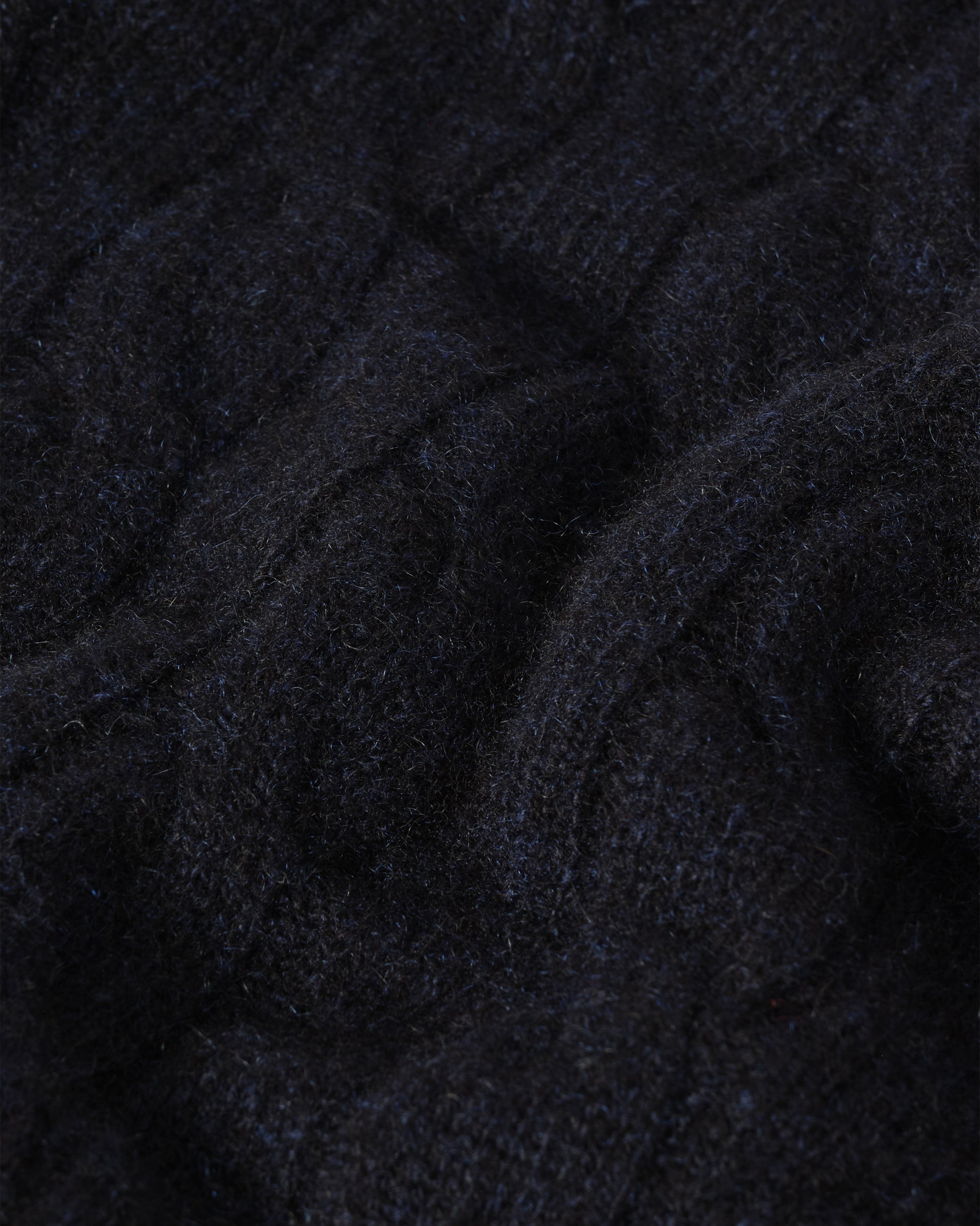 JOHNSTONS OF ELGIN MENS CALDER CREW SWEATER DARK BLUE 100% CASHMERE KAA05754HD7347