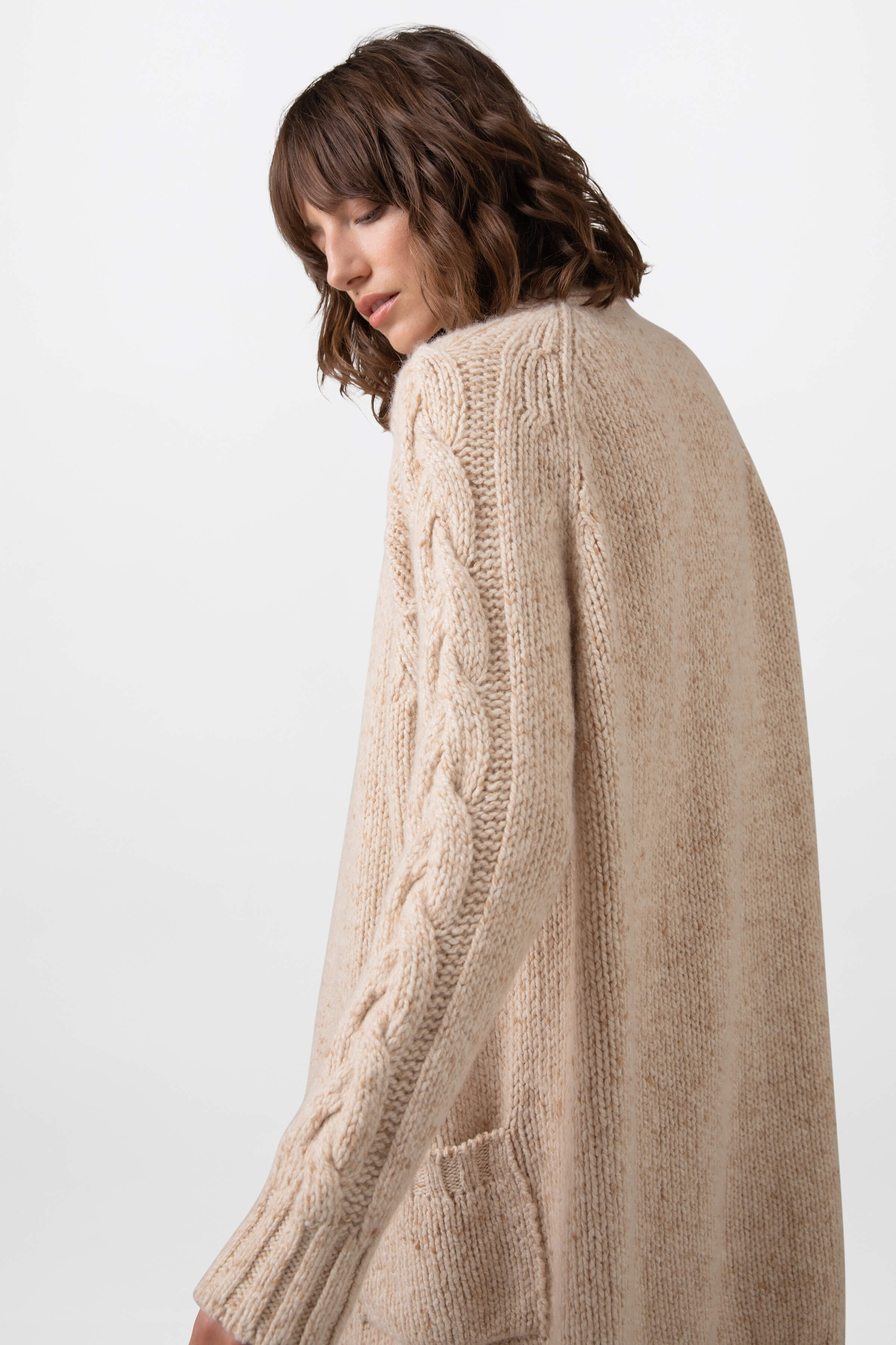 Cream cocoon outlet cardigan