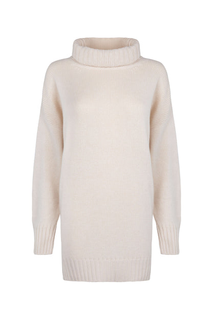 Oversized Cashmere Roll Neck