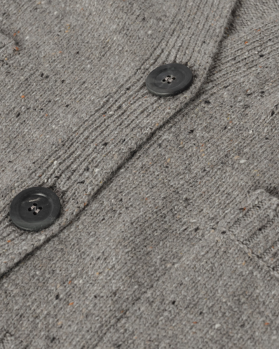 Donegal Cashmere V Neck Cardigan | Johnstons of Elgin