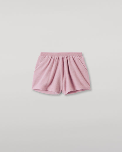 JOHNSTONS OF ELGIN WOMENS COVE SHORTS PINK 100% CASHMERE KAI05078HE0071