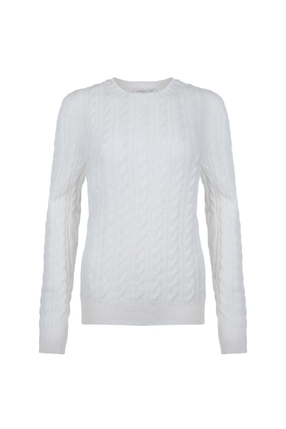 Cable Cashmere Sweater