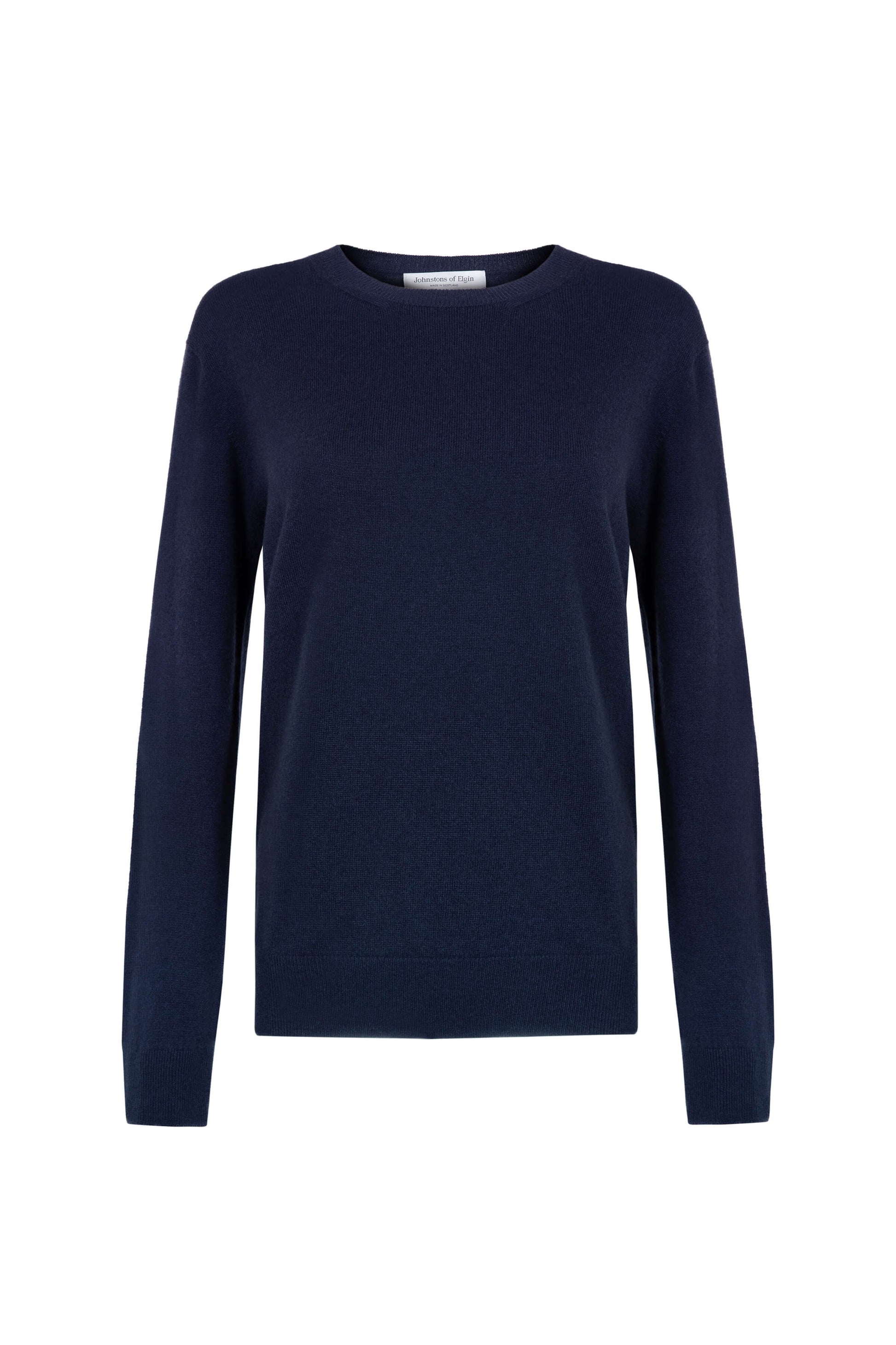 Navy blue long-sleeve shirt on a white background KAI05139SD0707
