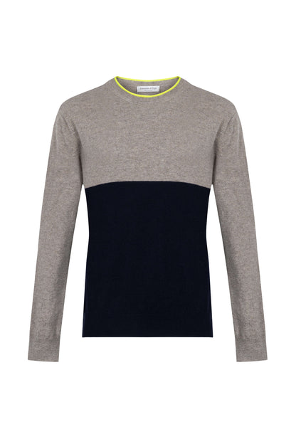 Colour Block Cashmere Sweater