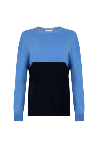 Colour Block Cashmere Sweater