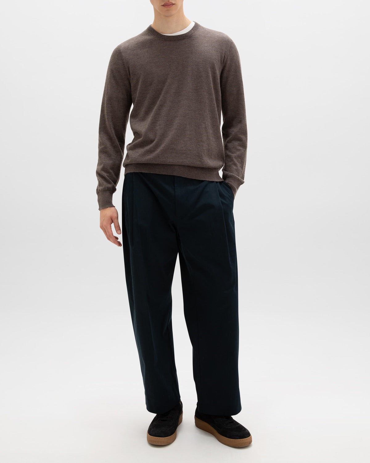 Superfine Cashmere Round Neck Jumper