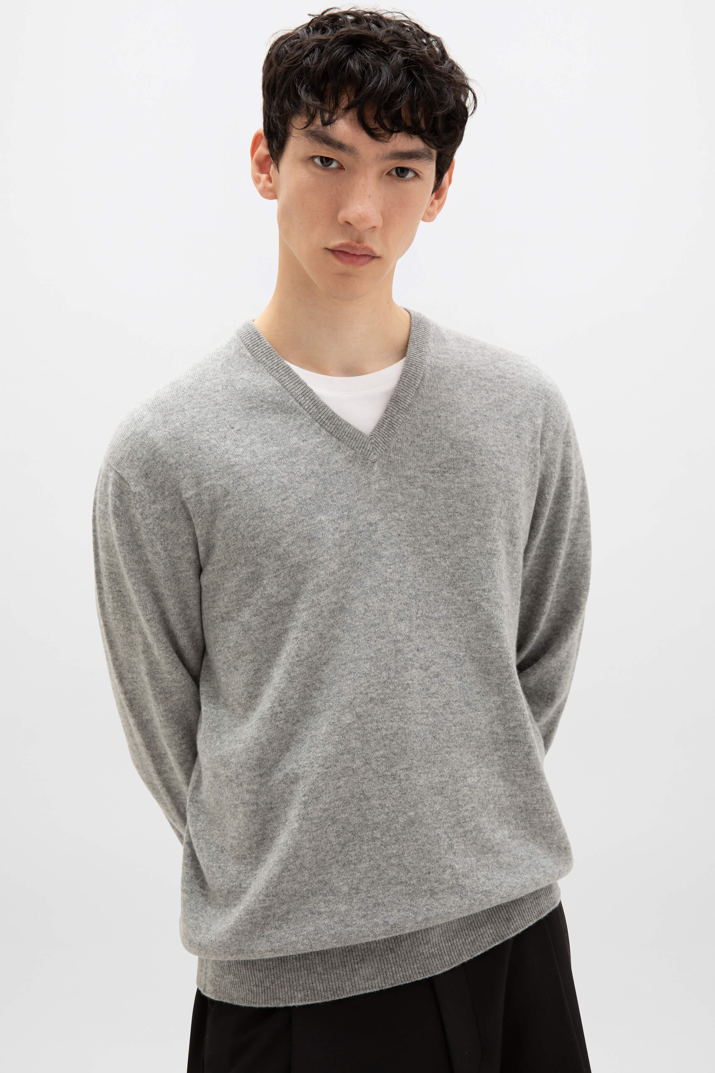 Light grey jumper mens hotsell