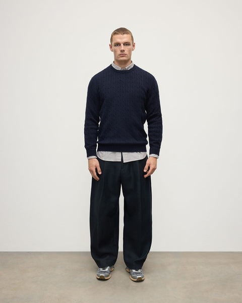 ✨新品未使用✨bulle de savon 上質カシミヤ ケープ ダークネイビー ✨新品未使用✨bulle de savon 上質カシミヤ ケープ ダークネイビー