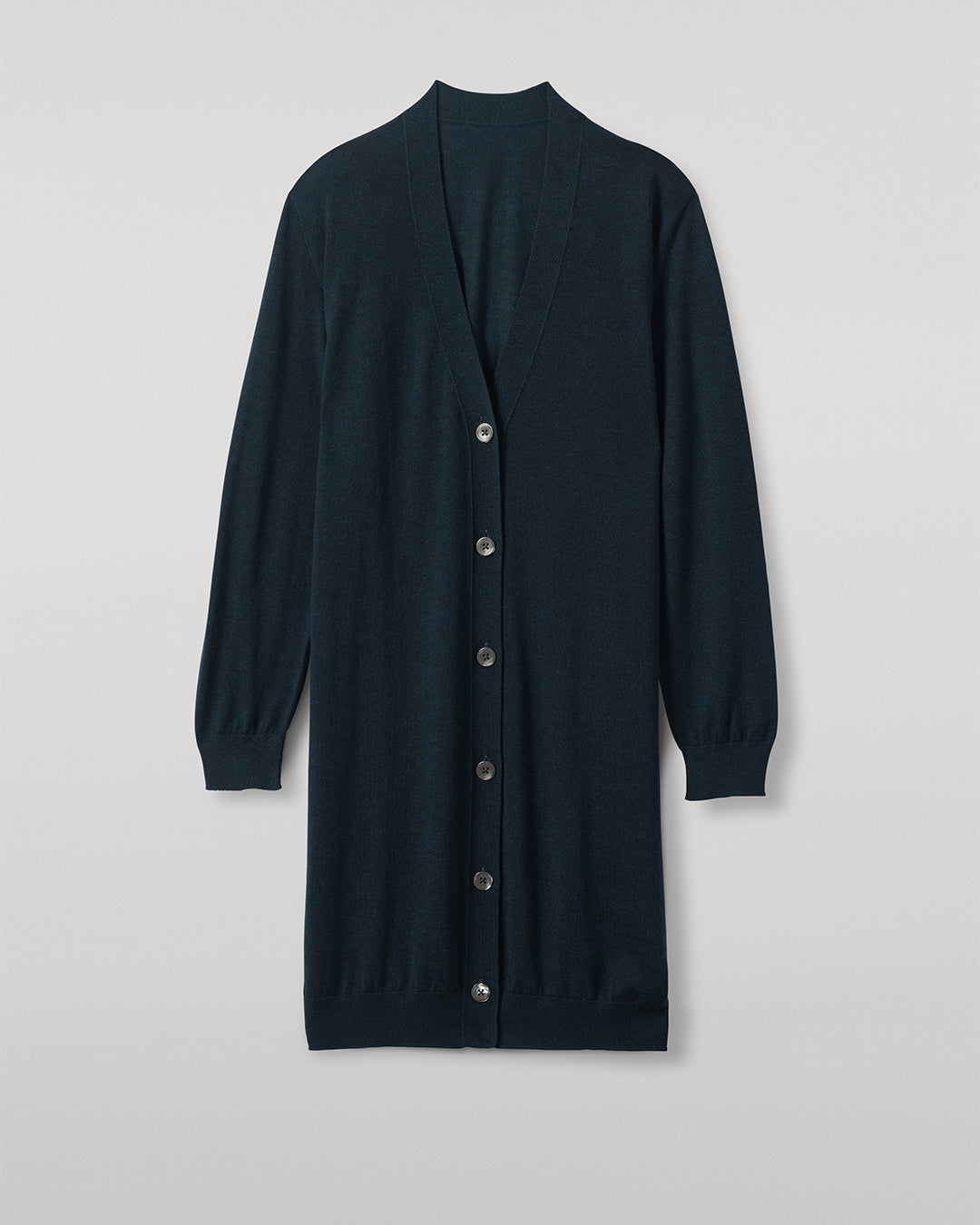 JOHNSTONS OF ELGIN WOMENS ELISE VEE CARDIGAN GREEN 100% SUPERFINE CASHMERE KAI05716SC4714