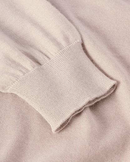 JOHNSTONS OF ELGIN WOMENS FINOLA SWEATER IVORY 100% SUPERFINE CASHMERE KAI05789SA0664