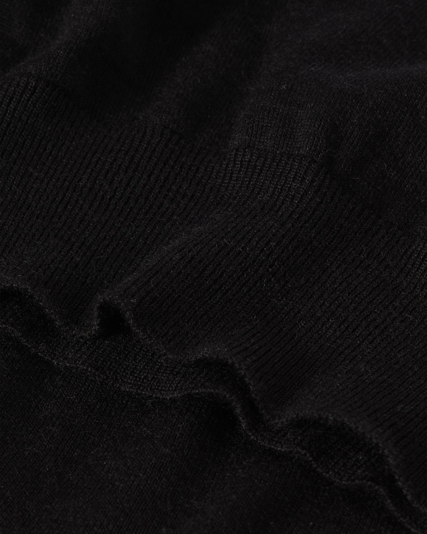 JOHNSTONS OF ELGIN WOMENS FINOLA SWEATER BLACK 100% SUPERFINE CASHMERE  KAI05789SA7146