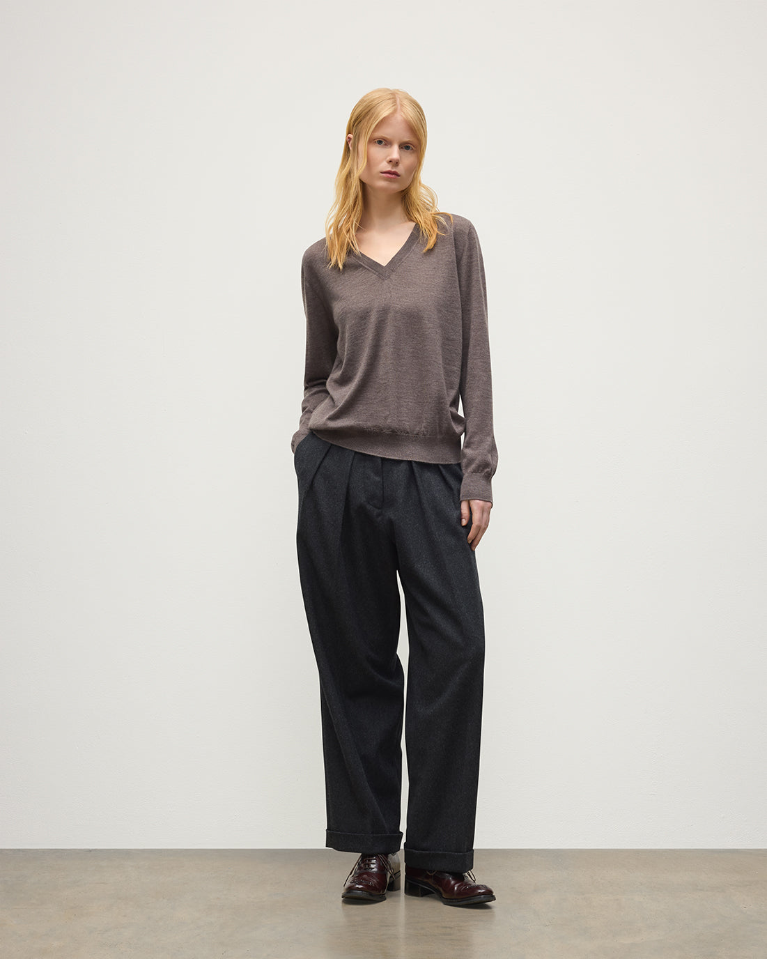 Beatrice Brown Superfine Cashmere Jumper