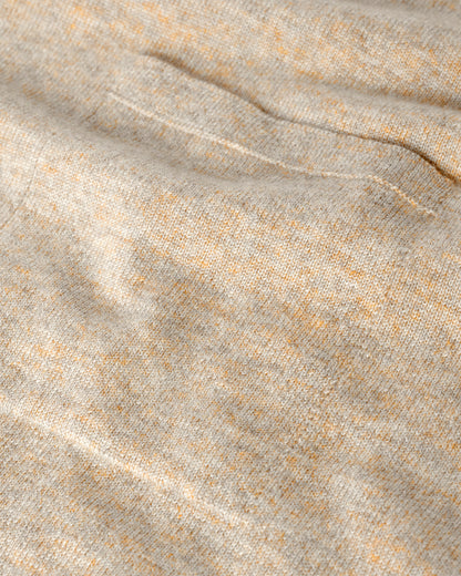 Johnstons of Elgin AW25 Women's Knitwear Oatmeal Slouch Cashmere Sweater KAP05315HB0210