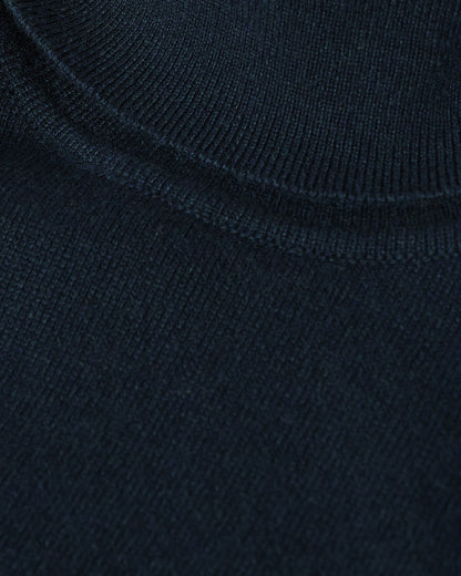 Johnstons of Elgin AW25 Women's Knitwear Bottle Green Classic Cashmere Green Roll Neck Jumper KAP05584SC7341