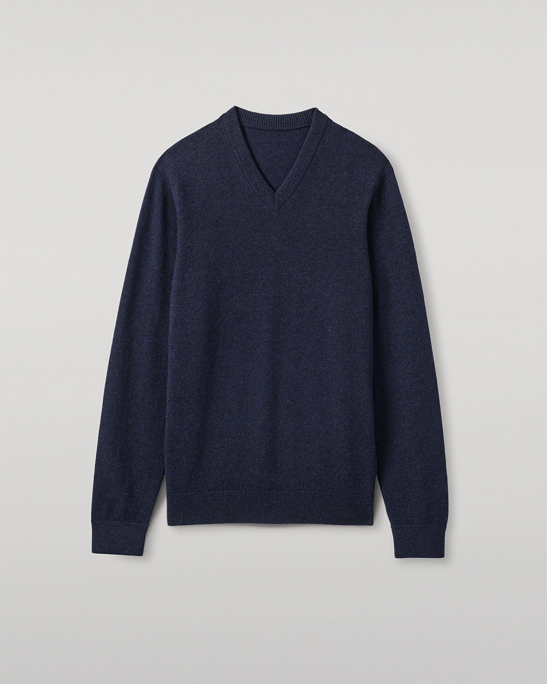 JOHNSTONS OF ELGIN MENS RORY VEE NECK CLASSIC JUMPER 100% CASHMERE KAP05594HD7350