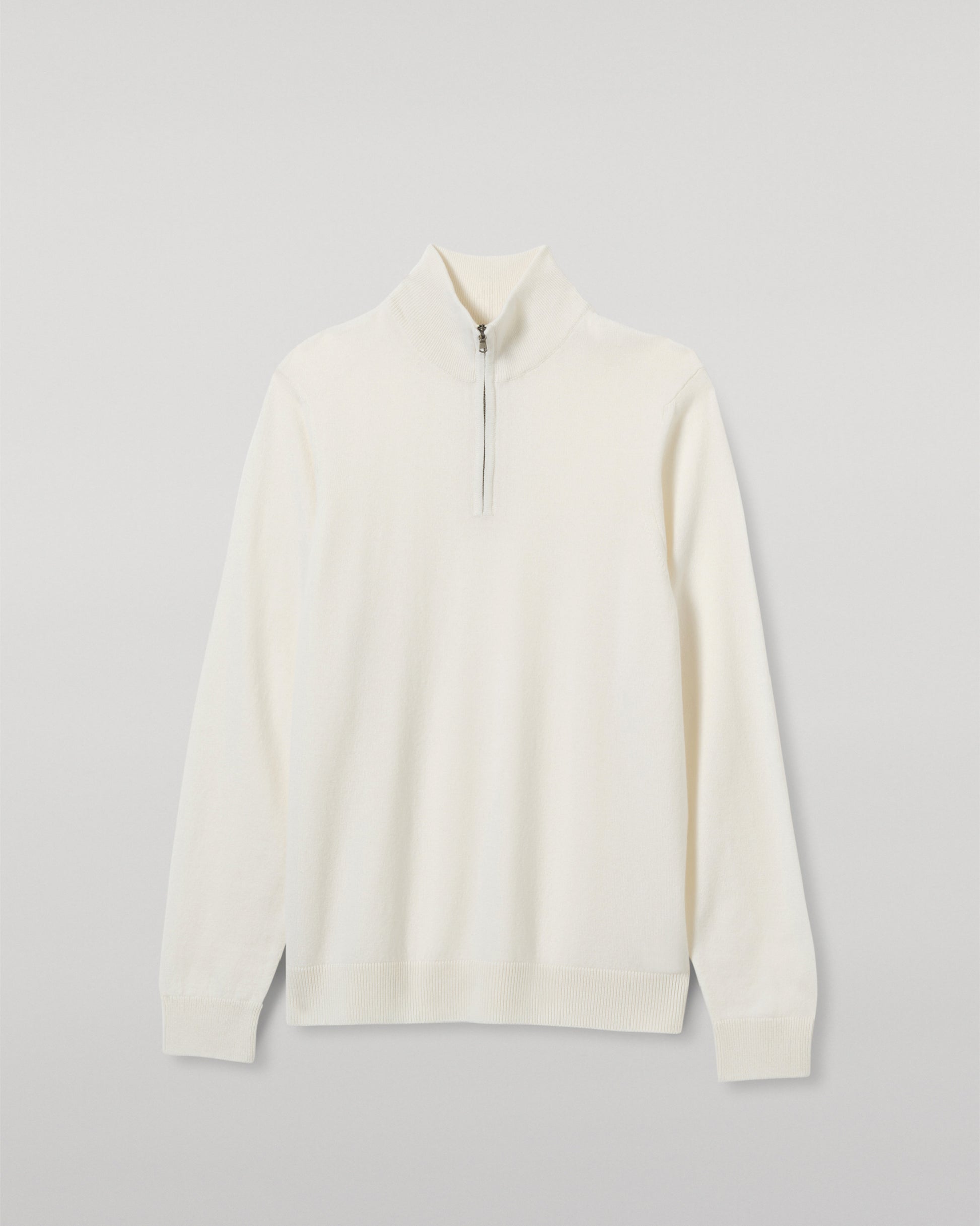 JOHNSTONS OF ELGIN MENS RORY CLASSIC HALF ZIP CLASSIC SWEATER 100% CASHMERE KAP05695SA0606