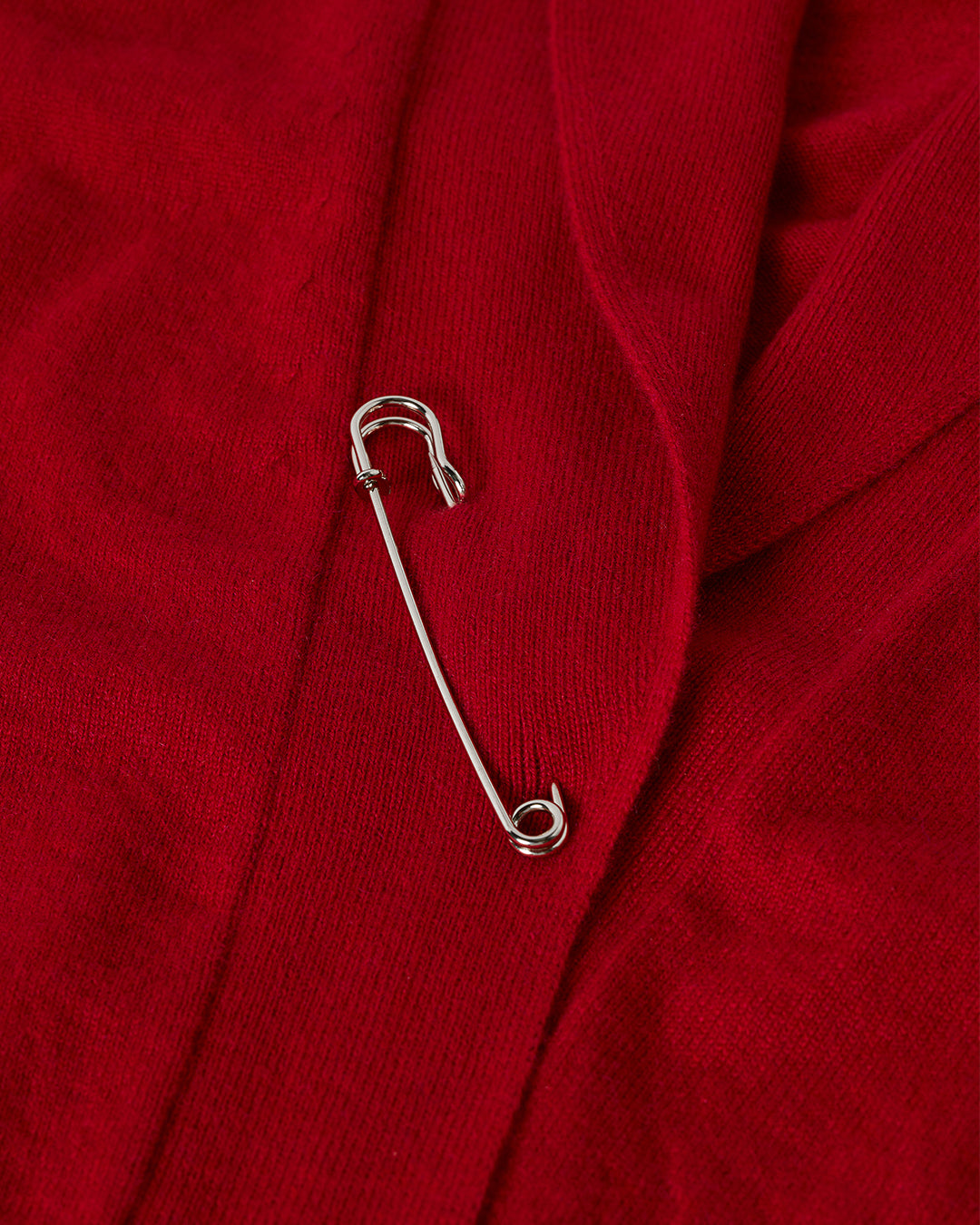 JOHNSTONS OF ELGIN WOMENS CRATHIE SHAWL CARDIGAN RED 100% CASHMERE KAP05707SE5325