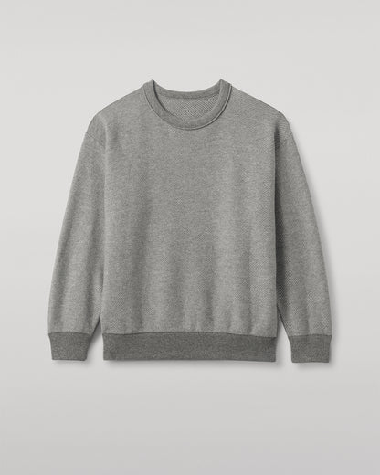 JOHNSTONS OF ELGIN MENS LIDDELL SWEATSHIRT 100% CASHMERE  KAP05725Q25942