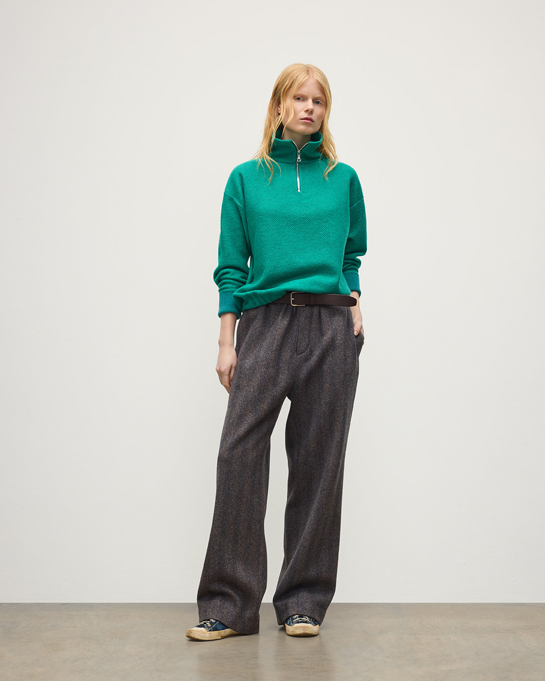 Quarter Zip Knitwear – Johnstons of Elgin