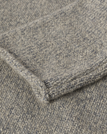 JOHNSTONS OF ELGIN KESTER FUNNEL NECK SWEATER BLUE 100% CASHMERE KBB01067HB4453