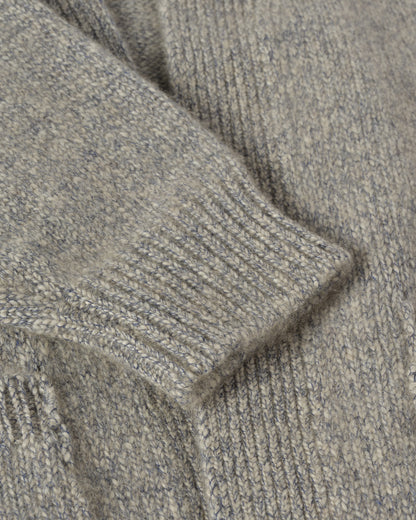 JOHNSTONS OF ELGIN WOMENS BAY SLOUCH CARDIGAN BLUE 78% CASHMERE 22% COTTON  KBB01069HD4499