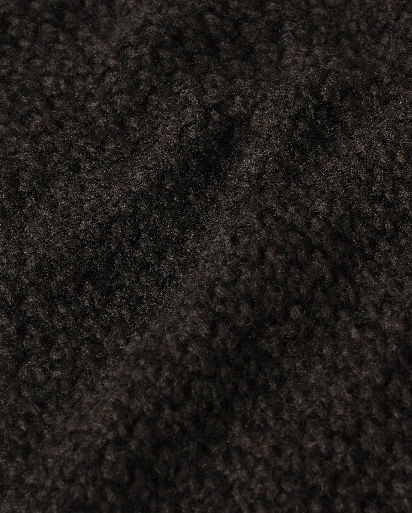 Eva Grey Brushed Cashmere-Silk-Wool Jumper