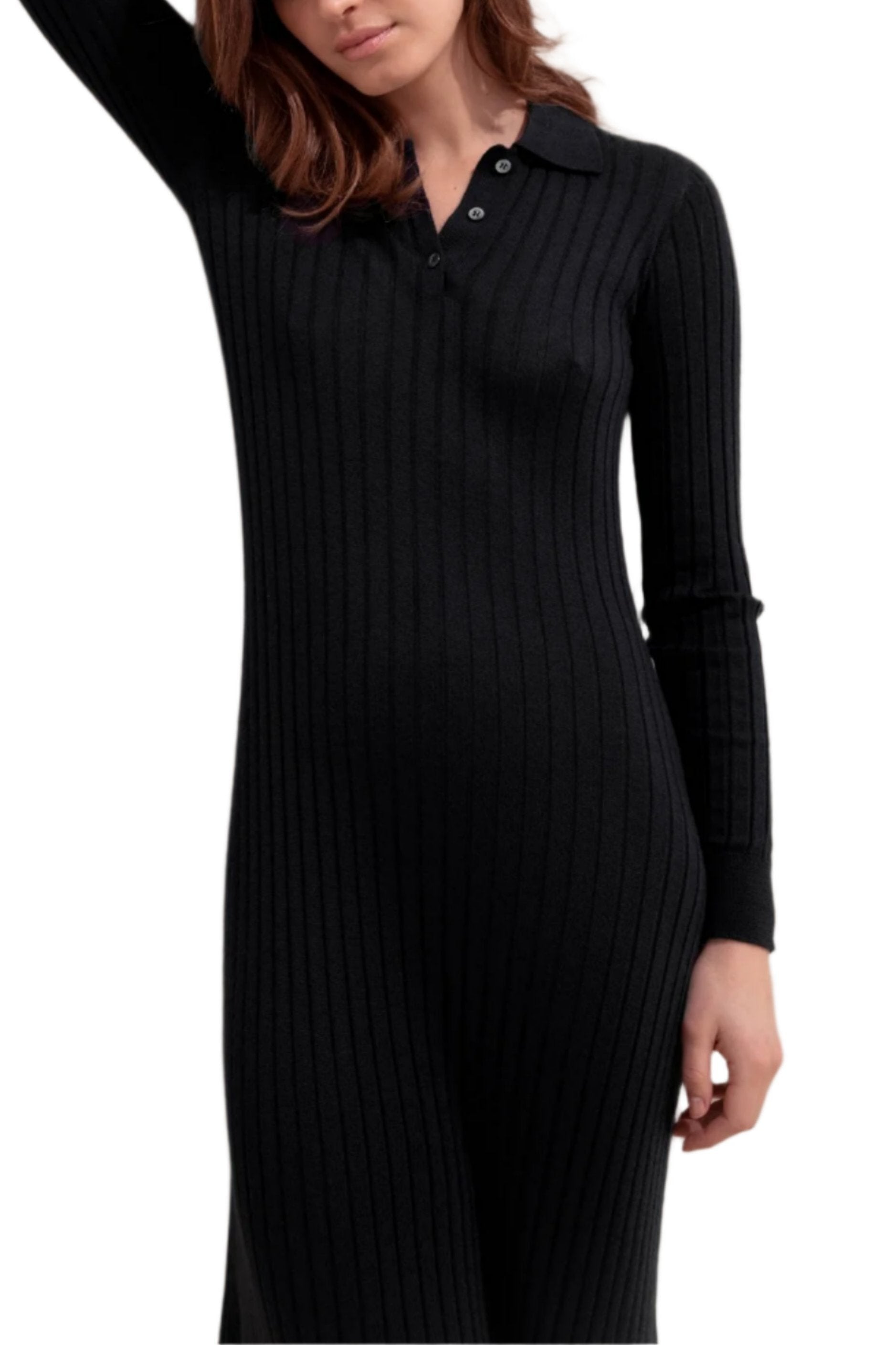 Silk on sale turtleneck dress