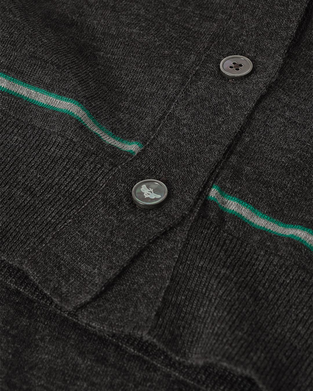 JOHNSTONS OF ELGIN WOMENS BRAE SHORT SLEEVE CREW CARDIGAN GREY 78% CASHMERE 22% COTTON KBI01063Q25965