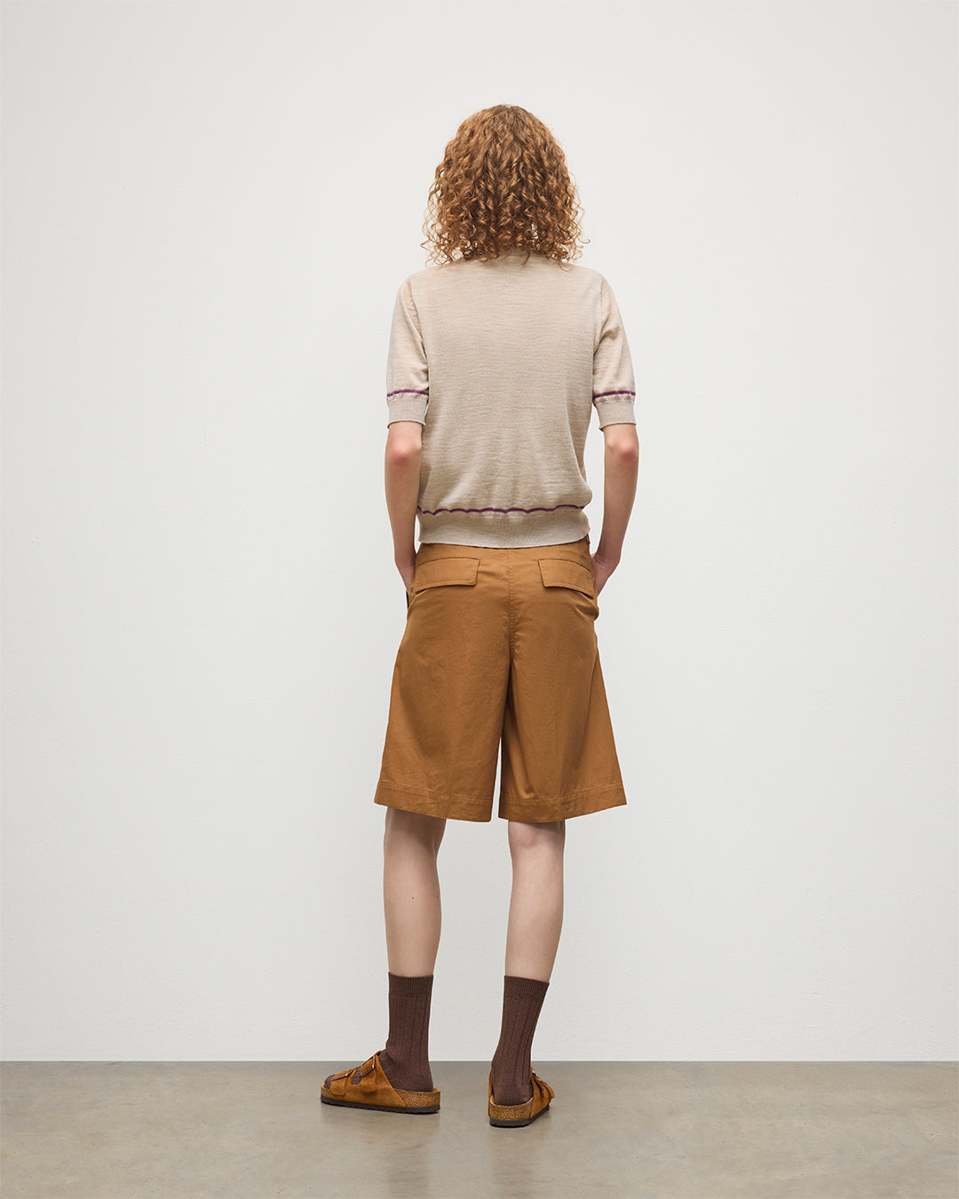 JOHNSTONS OF ELGIN WOMENS BRAE SHORT SLEEVE CREW CARDIGAN NATURAL 100% MERINO WOOL KBI01063Q25967