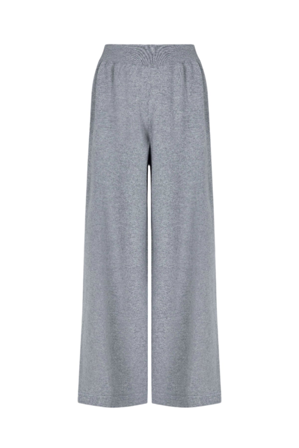 Low Rise Light Grey Cashmere Slouch Pants
