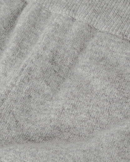 Johnstons of Elgin AW25 Women's Knitwear Light Grey Wide Leg Cashmere Trousers KBP00926HA0308