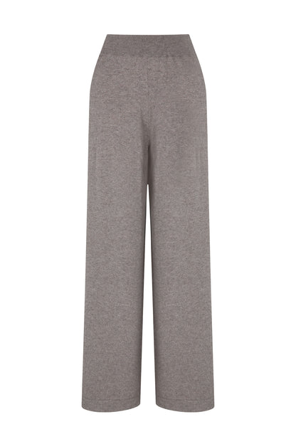 Johnstons of Elgin SS24 Women's Knitwear Pebble Wide Leg Cashmere Culottes KBP00926HB4057