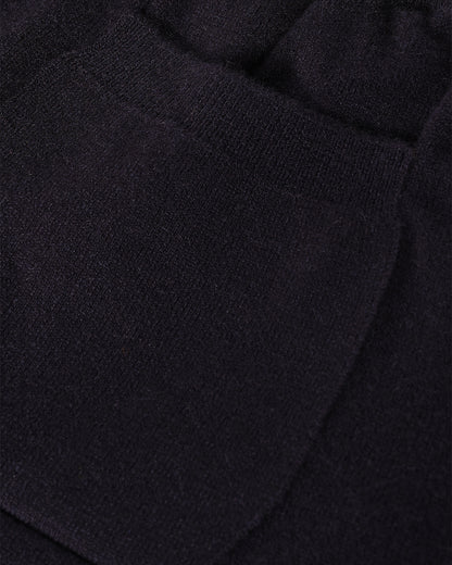 Johnstons of Elgin AW25 Men's Knitwear Dark Navy Tapered Cashmere Navy Joggers KBP00948SD7666