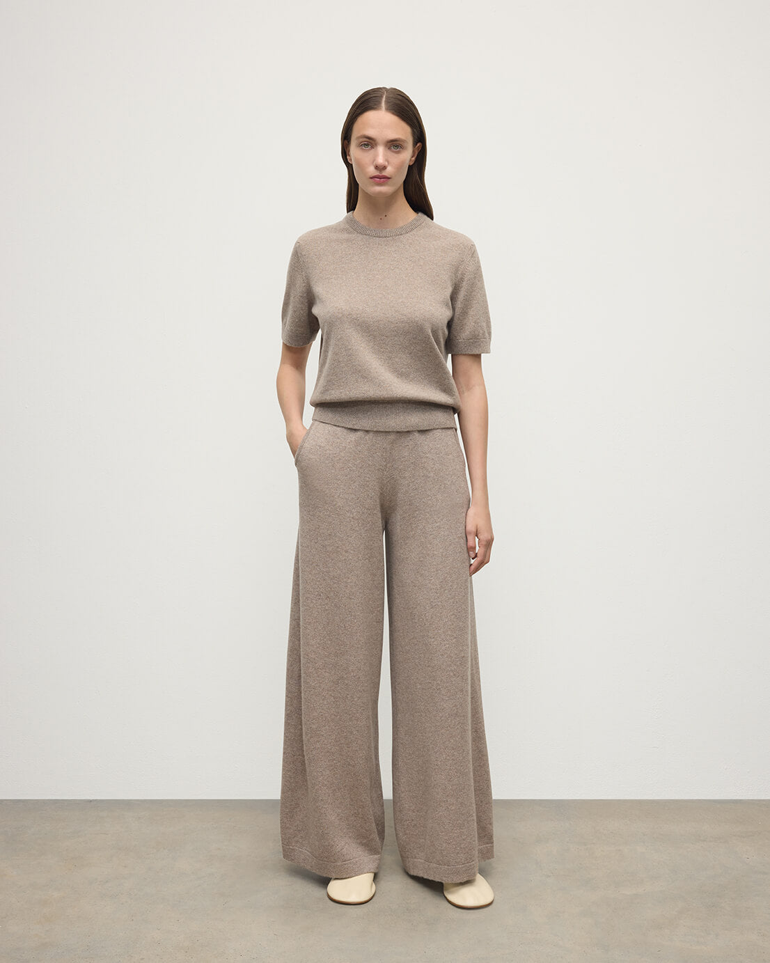 Light Cashmere Trousers