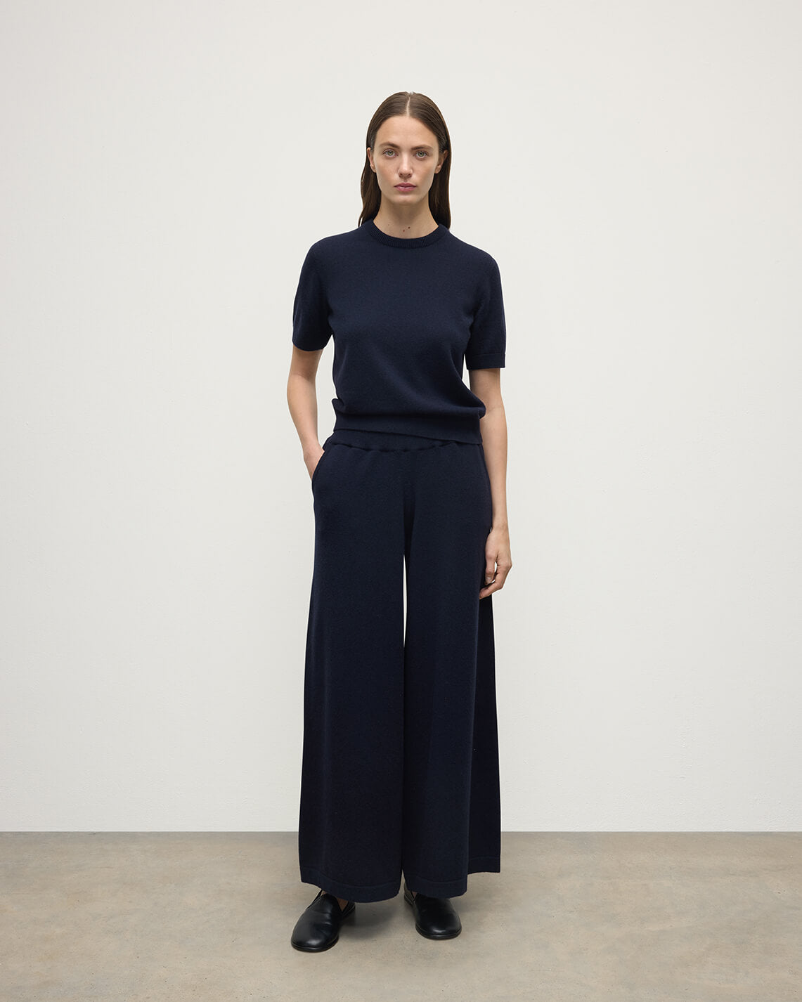 Dark Cashmere Trousers
