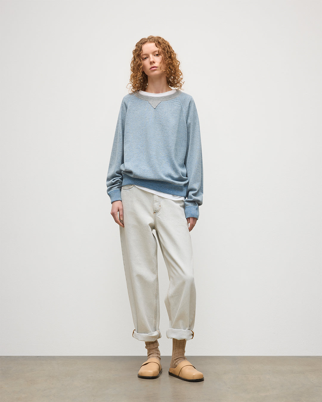 Beach Cashmere Sweatshirt