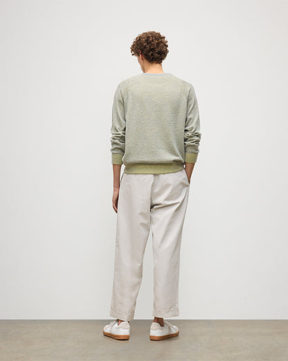 JOHNSTONS OF ELGIN BEACH SWEATSHIRT YELLOW 100% CASHMERE KBU01065Q25953