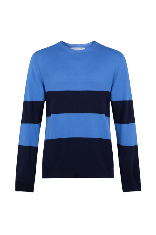 Colour Block Merino Jumper