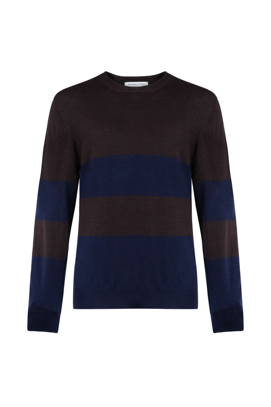 Colour Block Merino Jumper