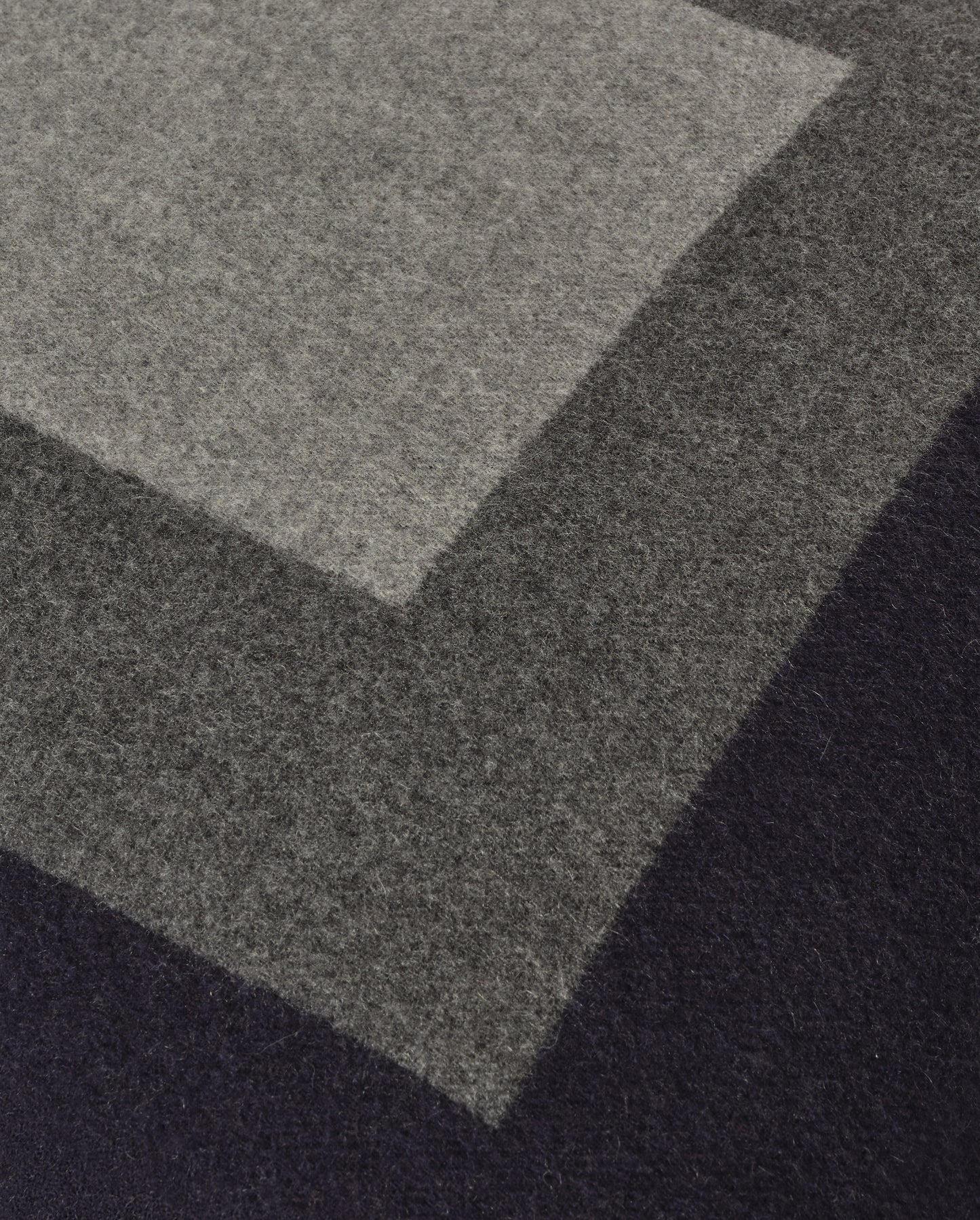 Johnstons of Elgin 100% Cashmere Pillow in Art Geometric Earth Mineral, Navy and Grey PA000152RU7827ONE