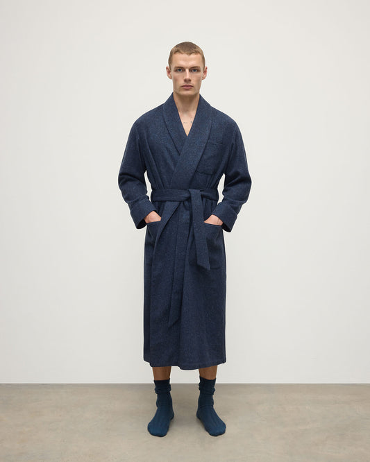 Men's Cashmere Dressing Gowns | Johnstons of Elgin Men's Cashmere Dressing Gowns | Johnstons of Elgin