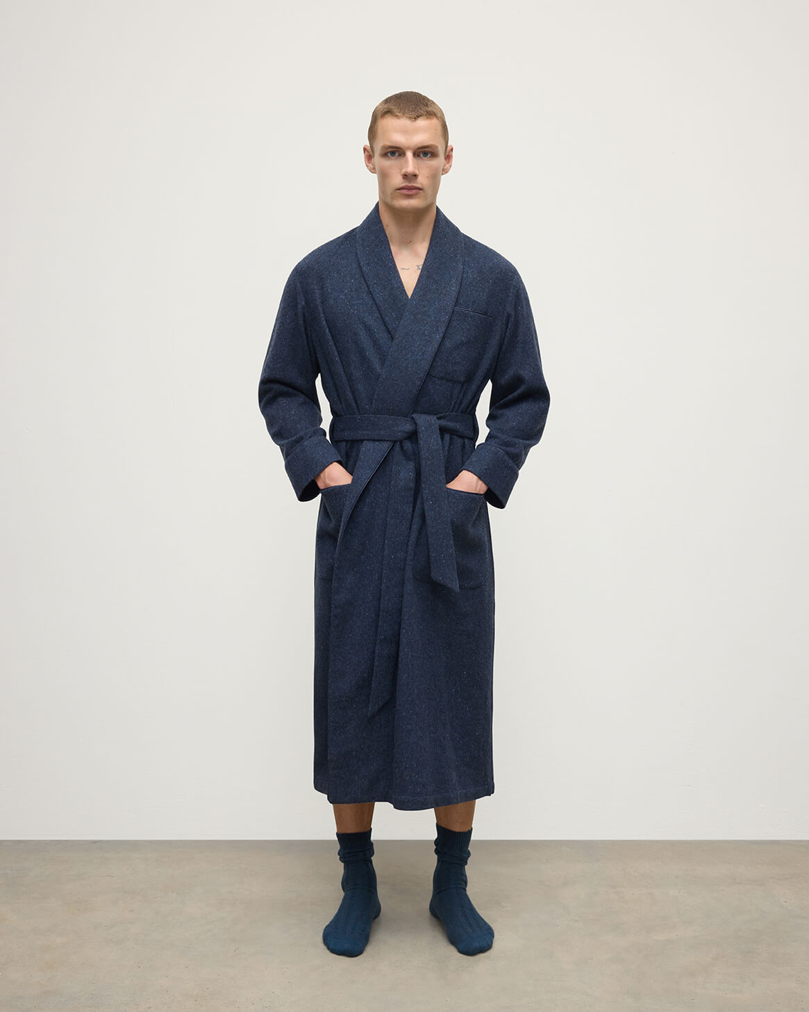 Donegal Cashmere Dressing Gown