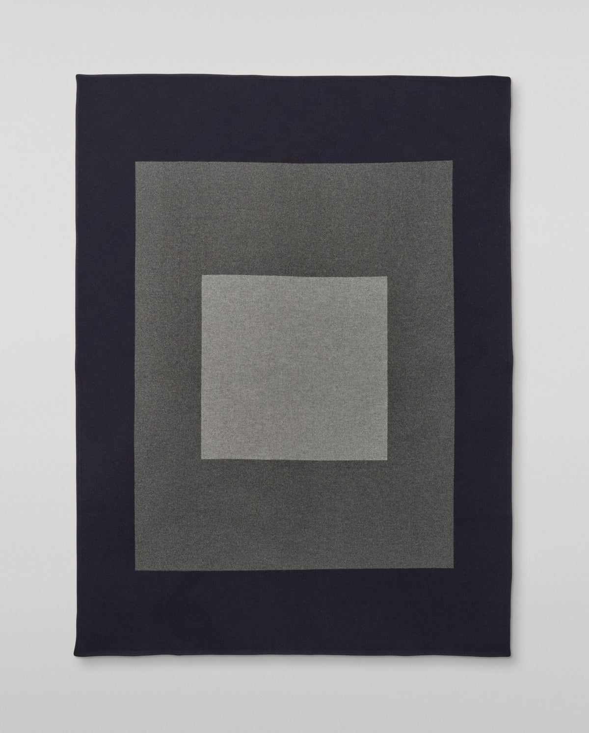 Art Geometric & Grey Cashmere Throw