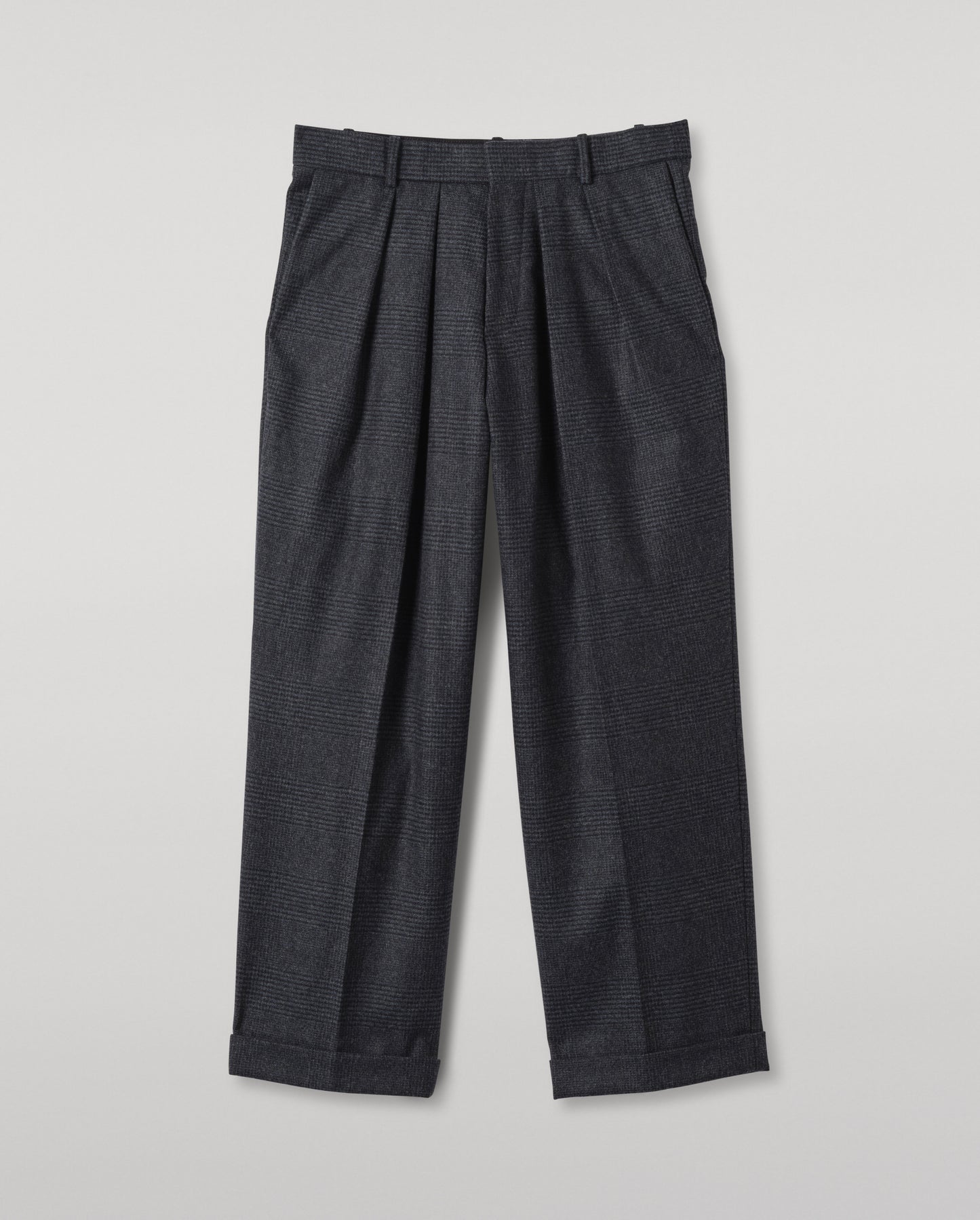 JOHNSTONS OF ELGIN MENS TRAQUAIR CASHMERE TROUSERS 90% WOOL, 10% CASHMERE TB000862RU7850