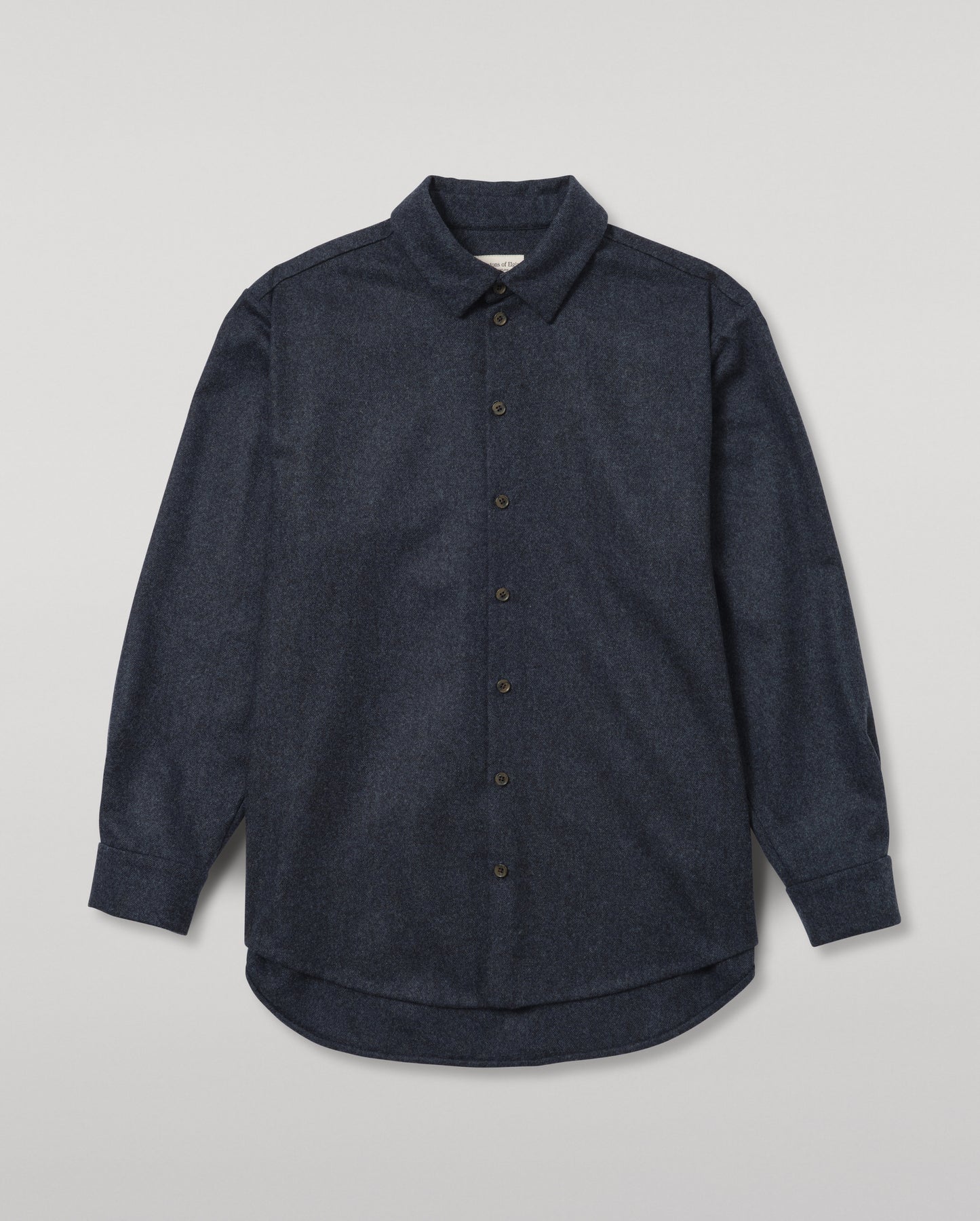 JOHNSTONS OF ELGIN MENS CORRIE WOOL CASHMERE OVERSHIRT 90% WOOL, 10% CASHMERE TB000865RU7853