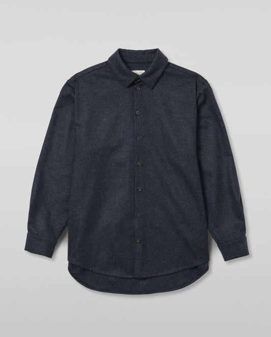 JOHNSTONS OF ELGIN MENS CORRIE WOOL CASHMERE OVERSHIRT 90% WOOL, 10% CASHMERE TB000865RU7853